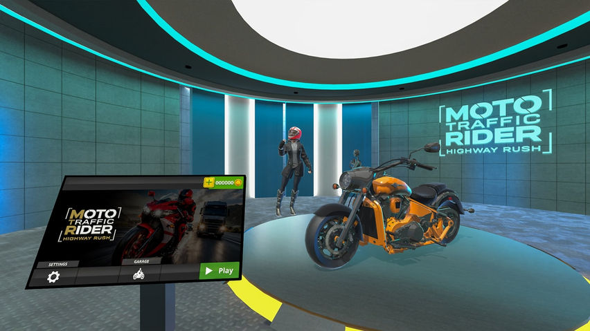 Moto Rider VR: Highway Bike Racing