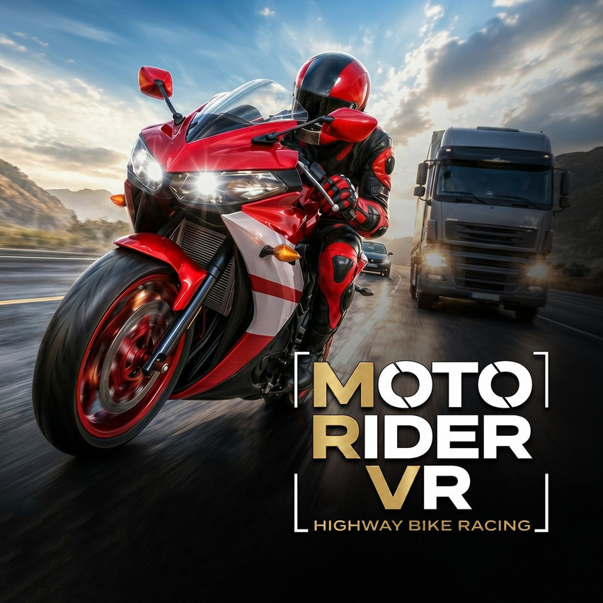 Moto Rider VR: Highway Bike Racing
