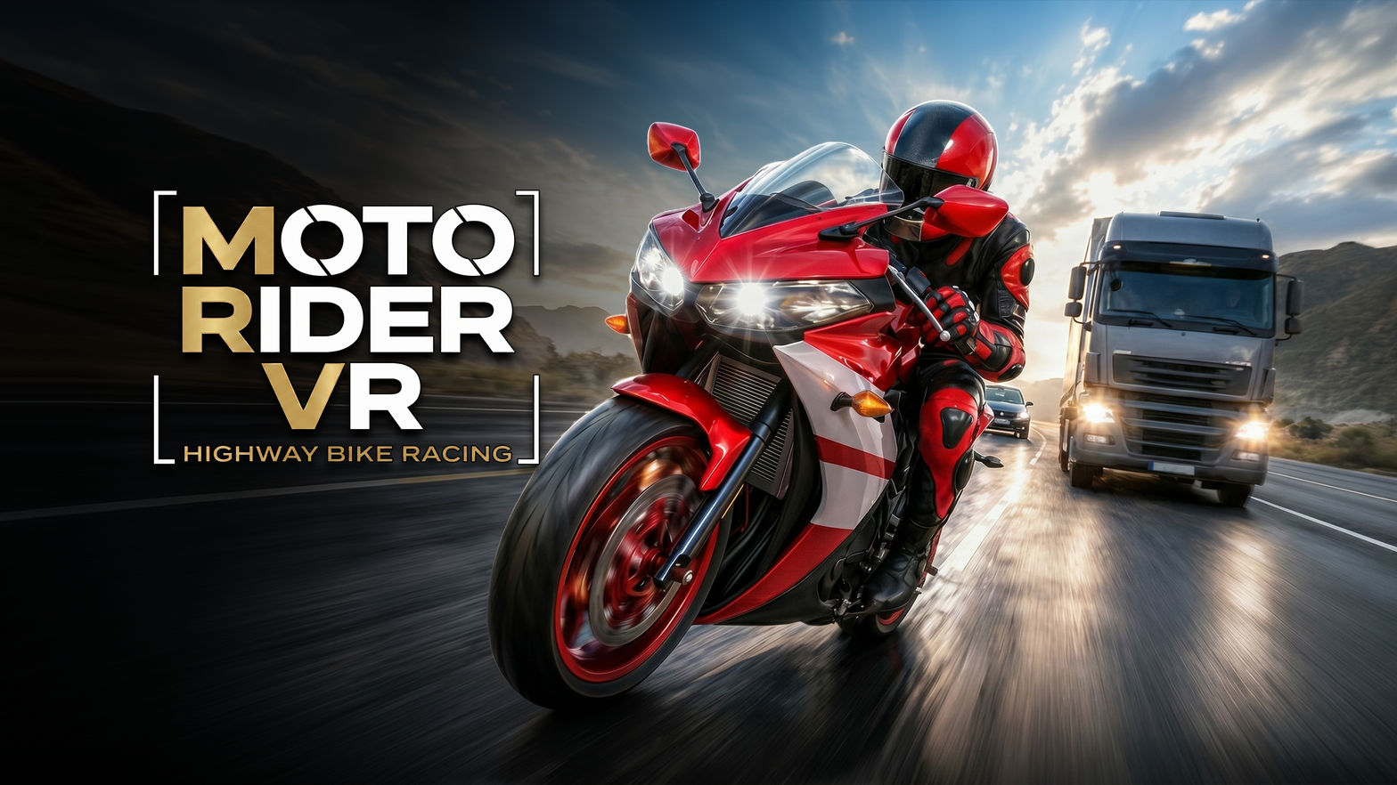 Moto Rider VR: Highway Bike Racing