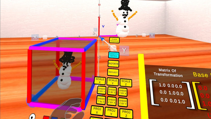 VR Linear Algebra App