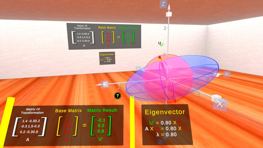 VR Linear Algebra App