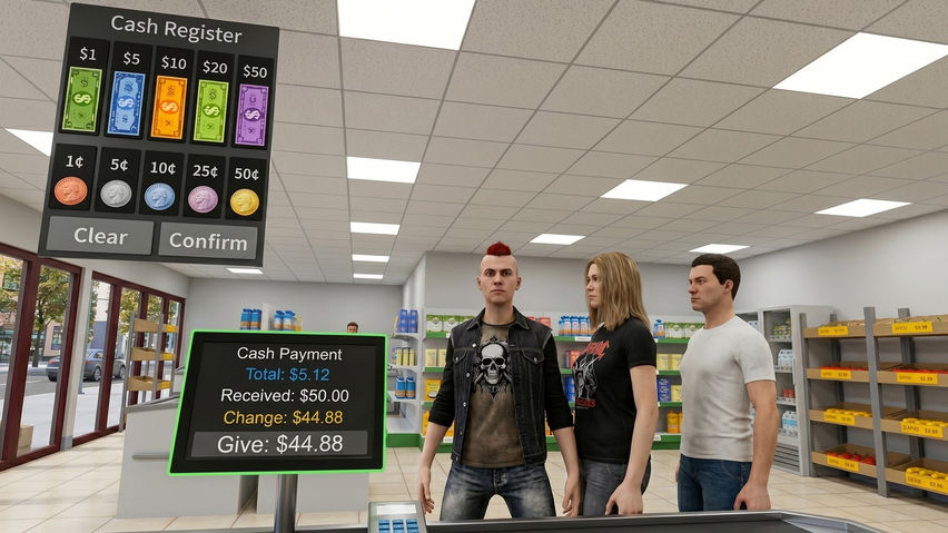 Supermarket Simulator Store: VR Cashier