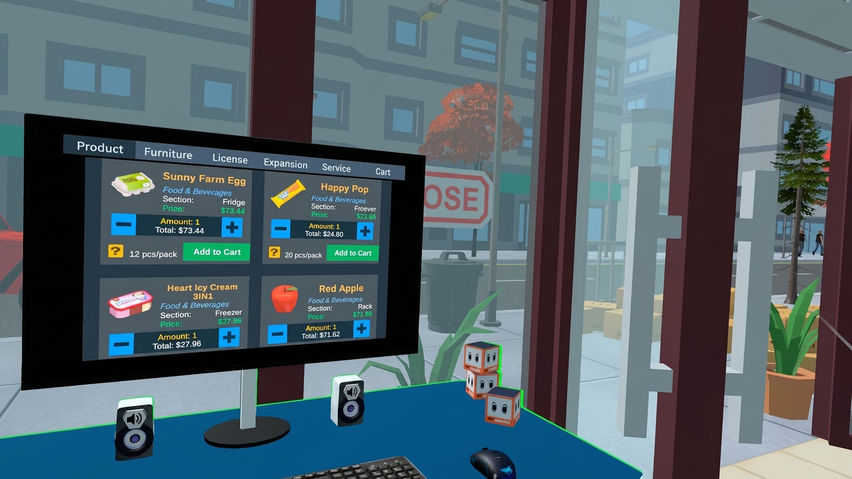 Supermarket Simulator Store: VR Cashier