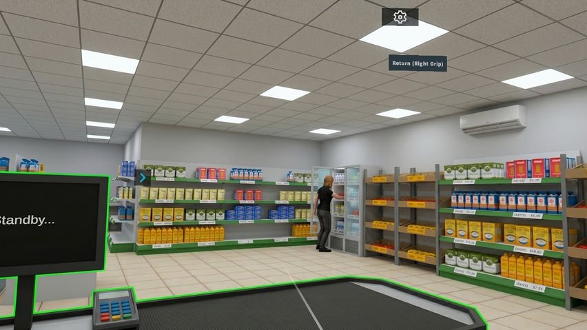 Supermarket Simulator Store: VR Cashier