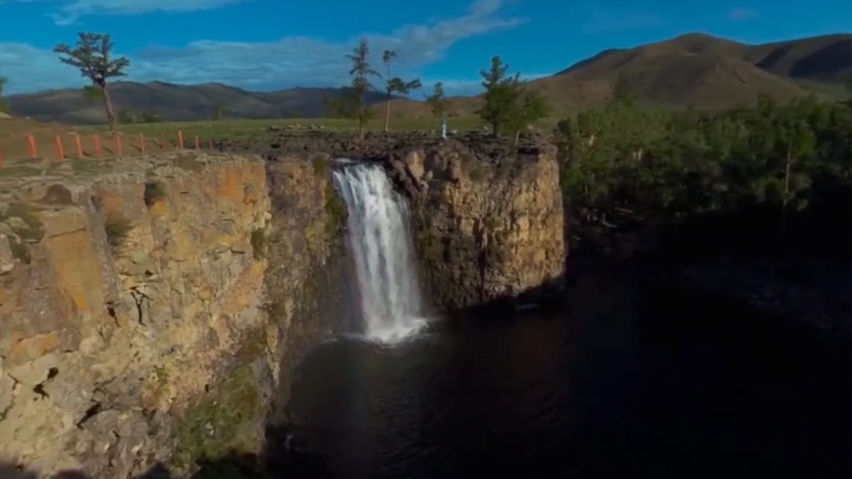 Springs And Waterfalls in Mongolia