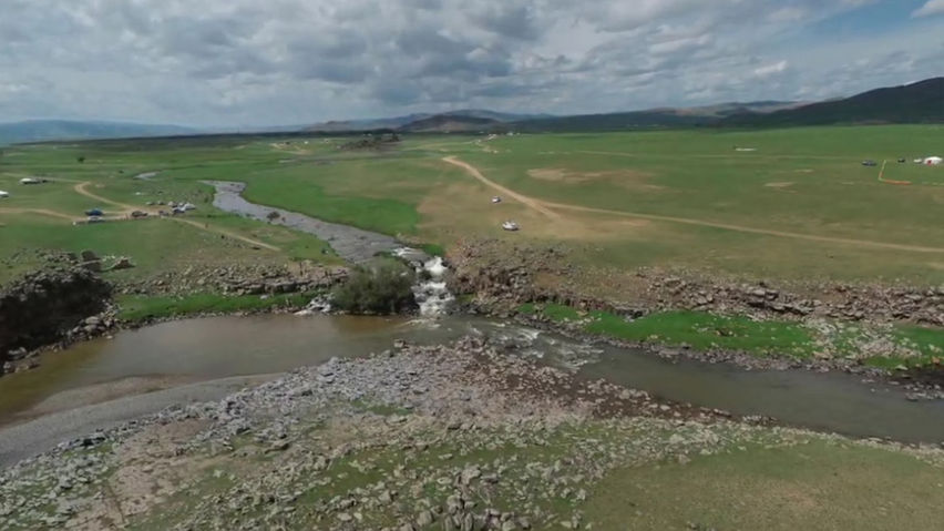 Springs And Waterfalls in Mongolia