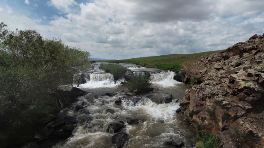Springs And Waterfalls in Mongolia