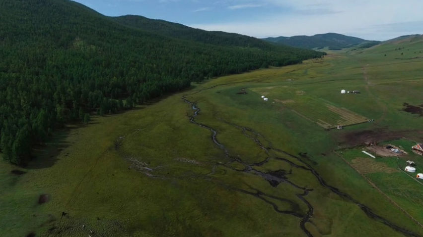 Springs And Waterfalls in Mongolia