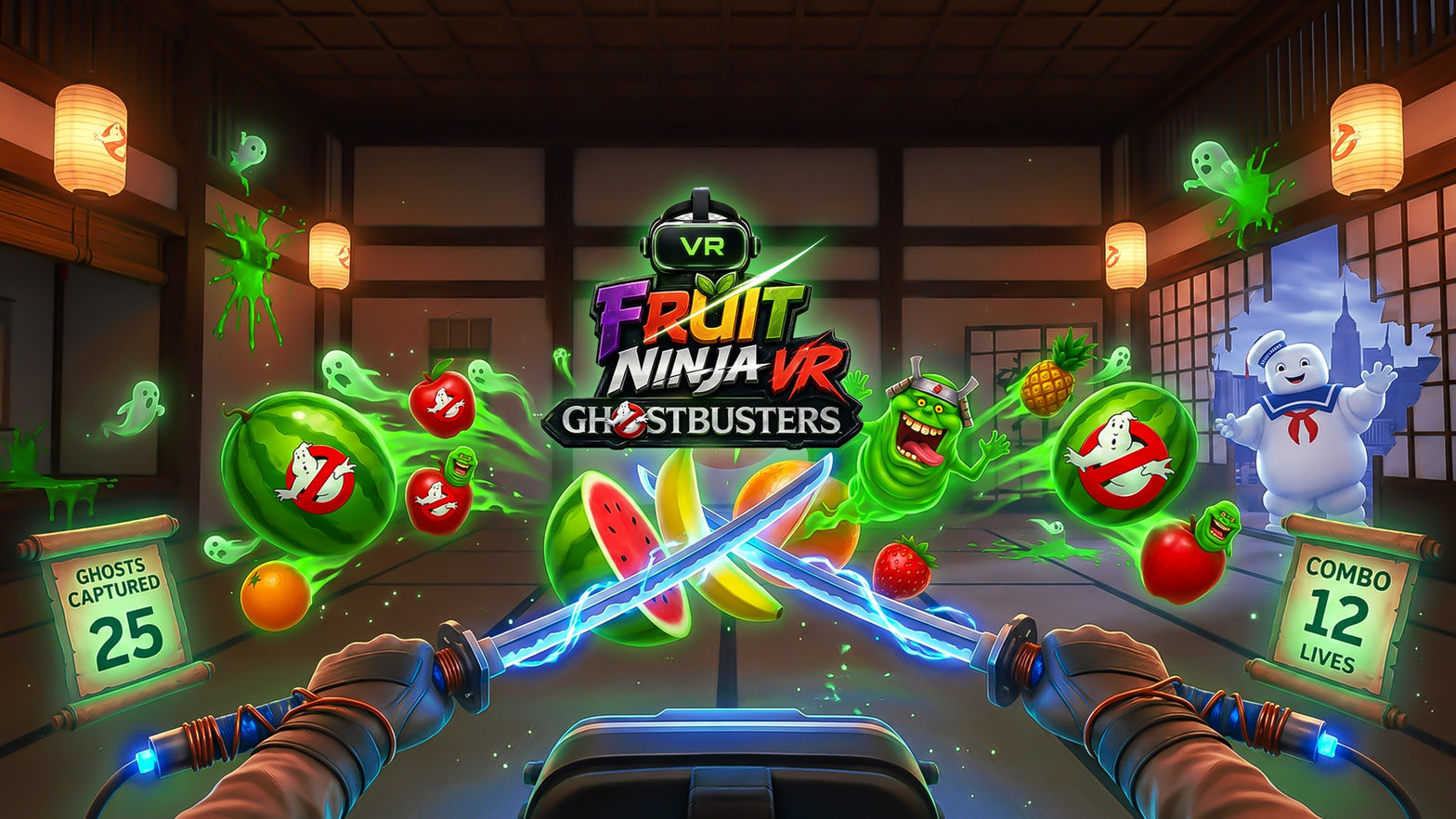 Fruit Ninja VR: Ghostbusters