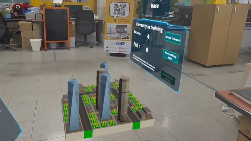 Autonomous Driving Training with XR