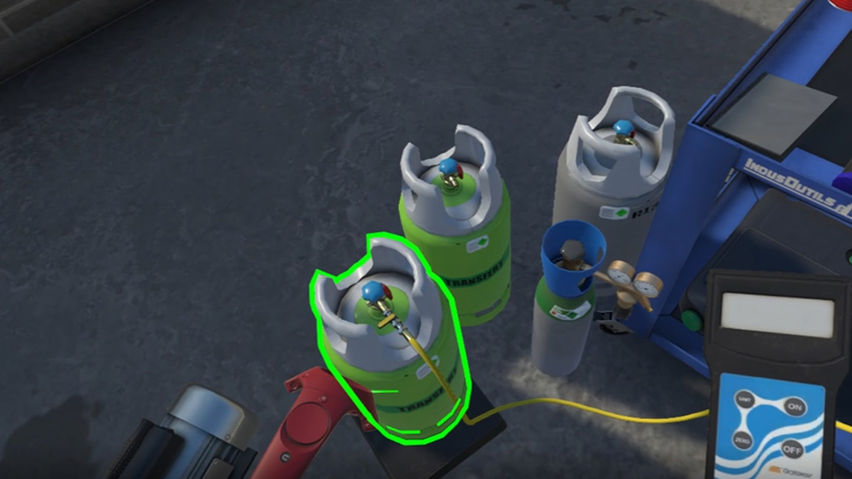 Refrigerent fluids handling
