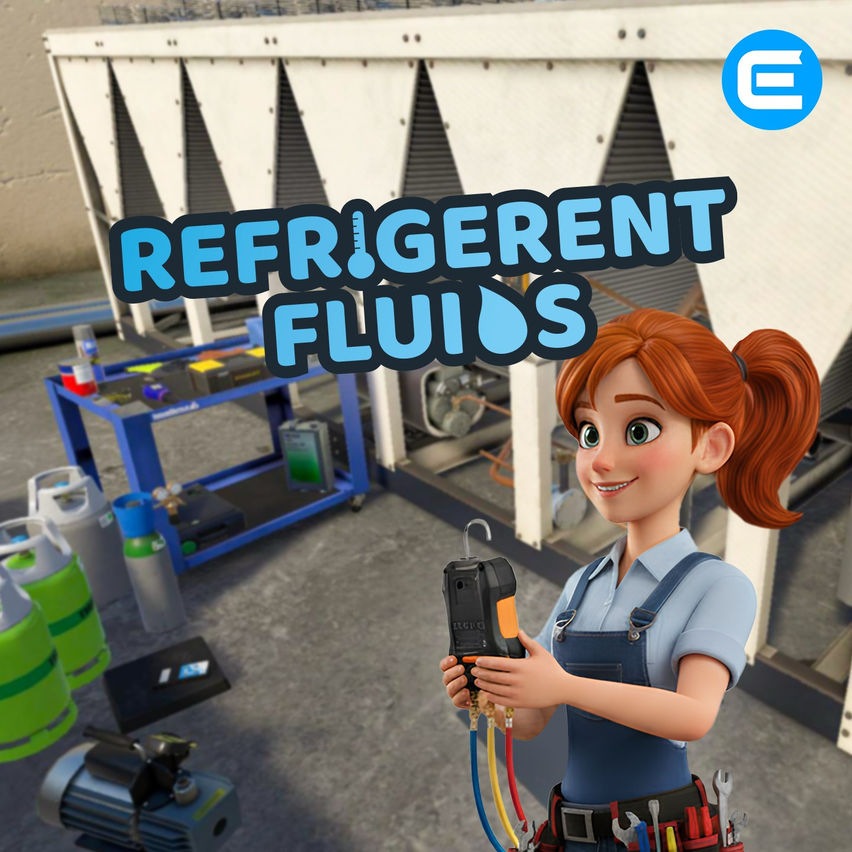Refrigerent fluids handling