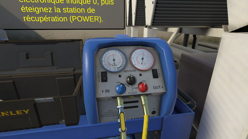 Refrigerent fluids handling