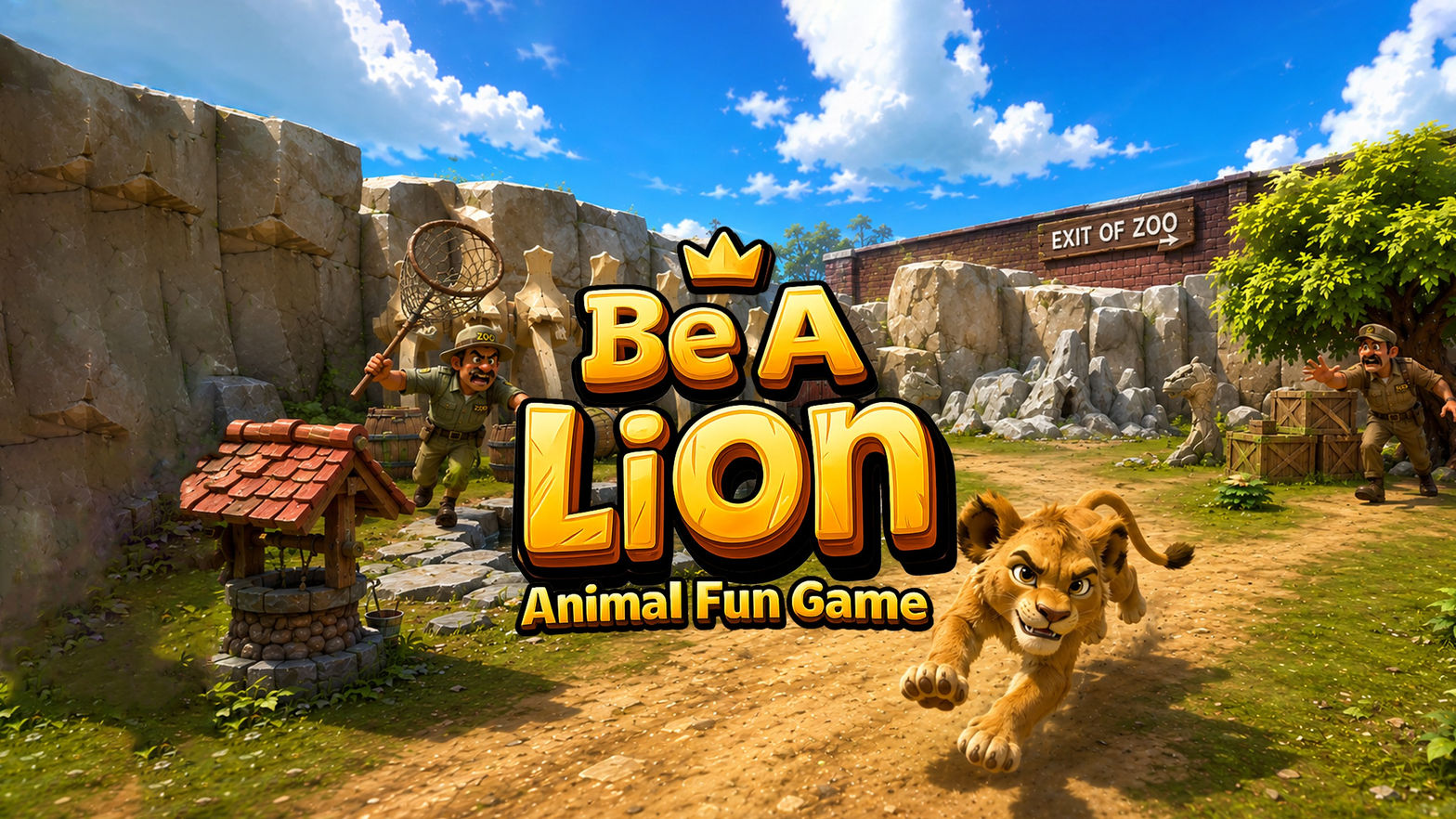 Be A Lion - Animal Fun Game