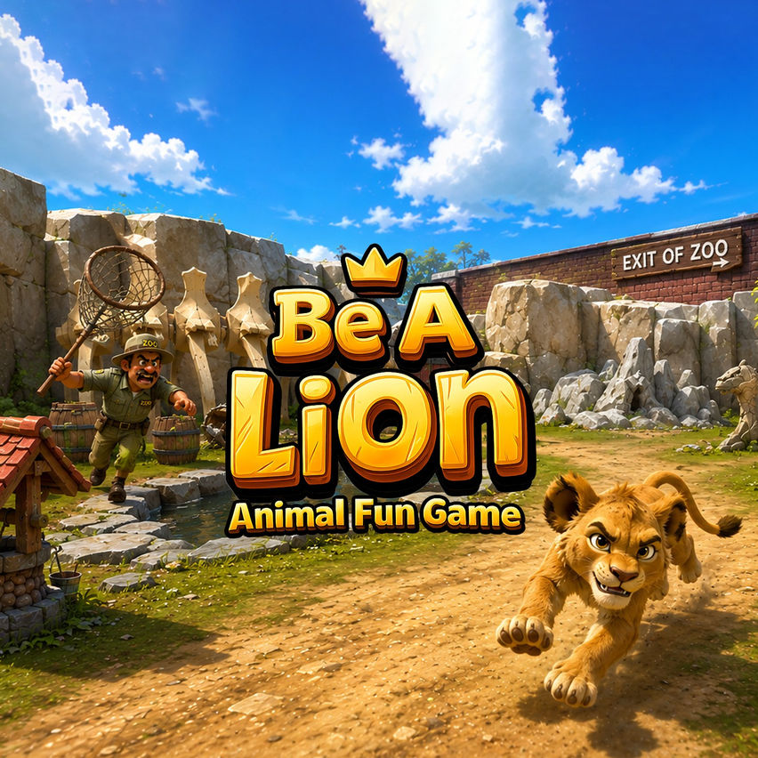 Be A Lion - Animal Fun Game