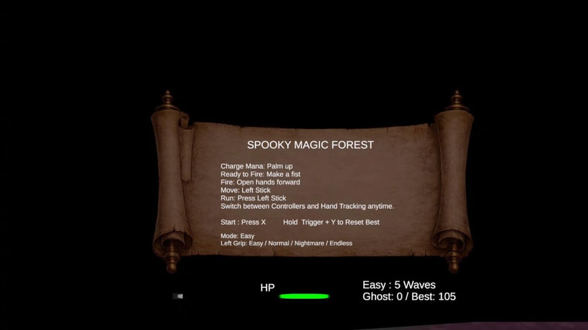Spooky Magic Forest