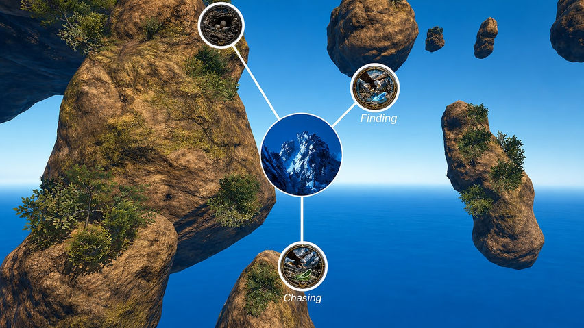Eagle Glide: Bird Flight