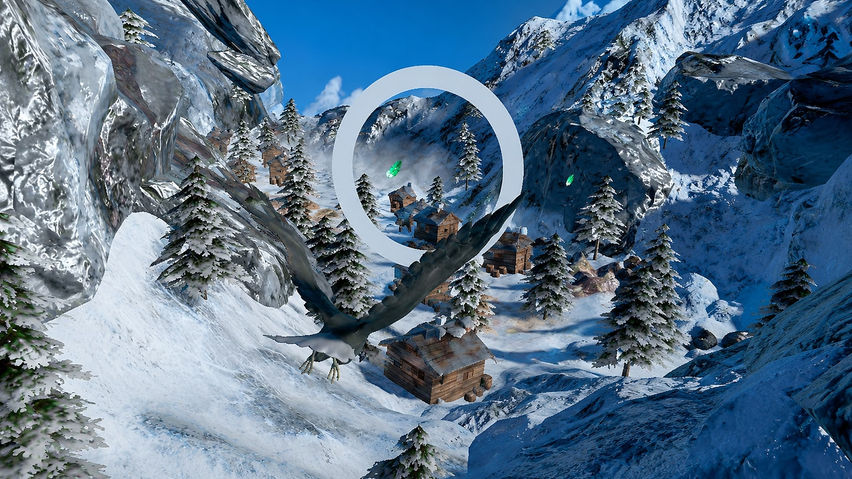 Eagle Glide: Bird Flight