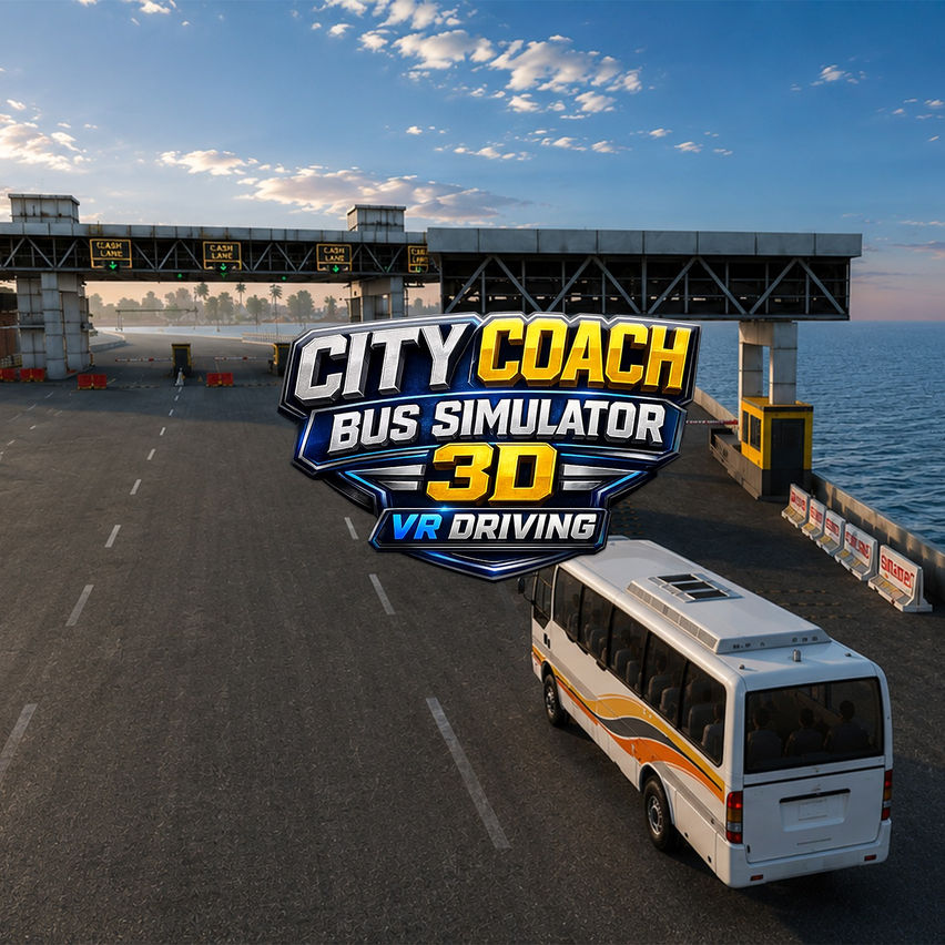 City Coach Bus Simulator 3D VR Driving