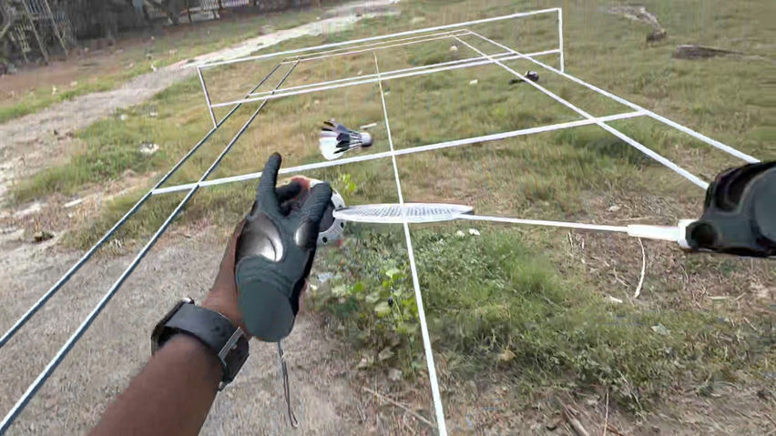 Mixed Reality Badminton Star