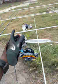Mixed Reality Badminton Star
