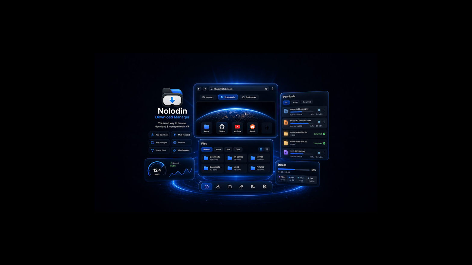 Nolodin Download Manager