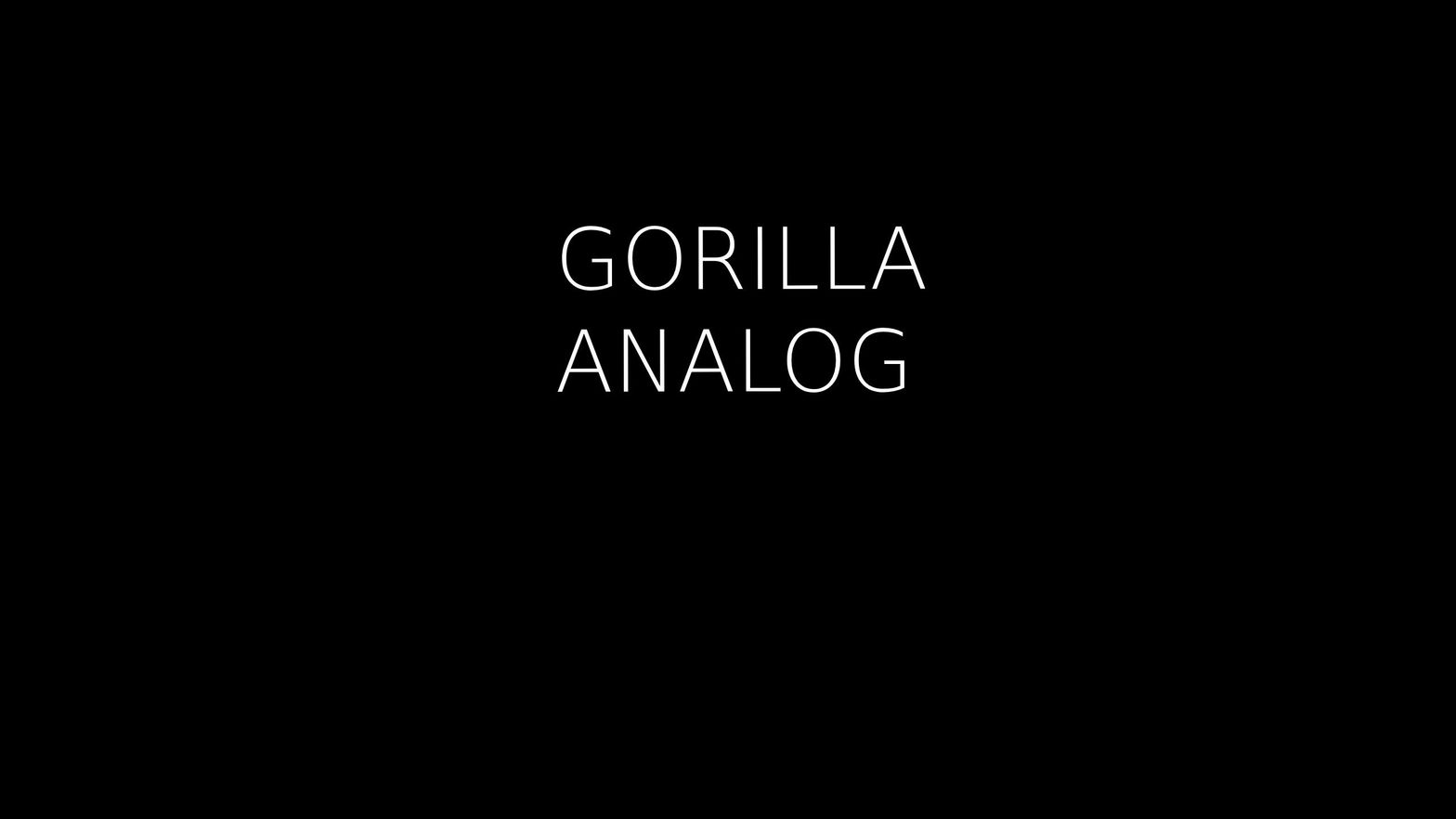 Gorilla Analog