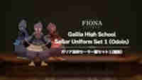 Gallia High School Sailor Uniform Set 1 (Odoin)