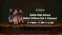 Gallia High School Sailor Uniform Set 1 (Human)