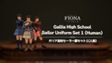 Gallia High School Sailor Uniform Set 1 (Human)