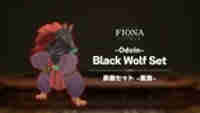 Black Wolf Set (Odoin)