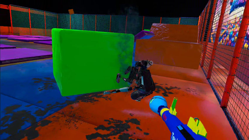 Unstable Dynamics: Robot Destruction