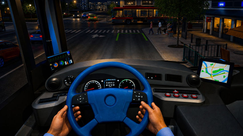 Bus Simulation VR - Bus Driving Game