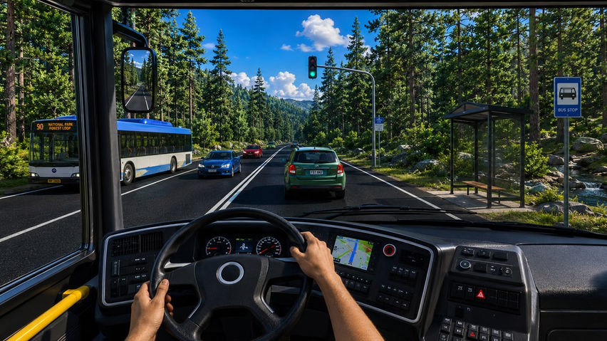 Bus Simulation VR - Bus Driving Game