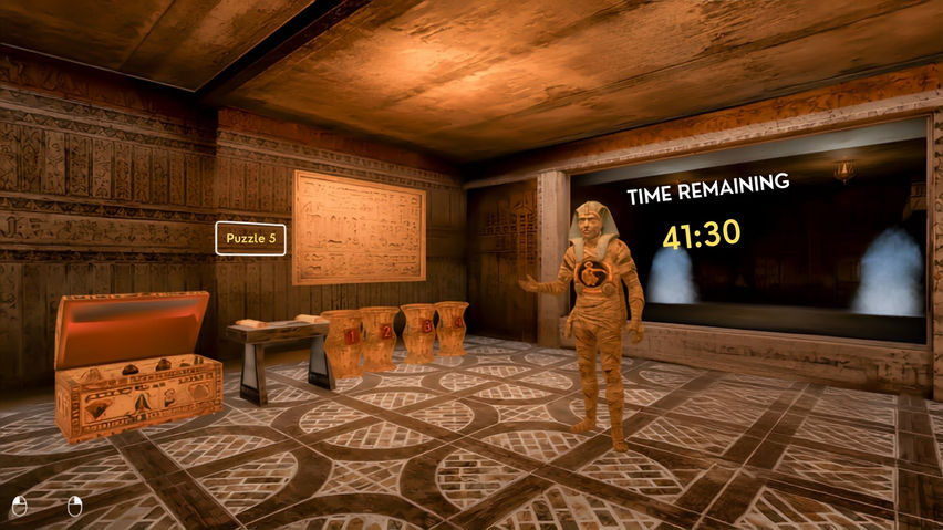 Pharaoh's Vault Escape Room