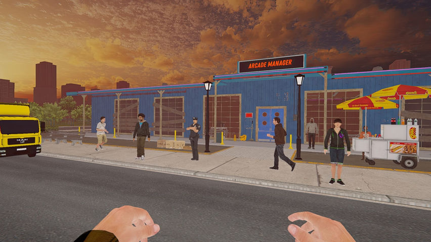 Arcade Manager Simulator