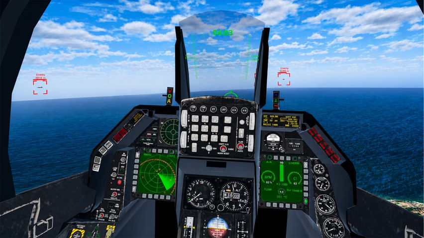 FlyVRX eSports: Fighter Jet