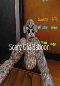 Scary Old Baboon