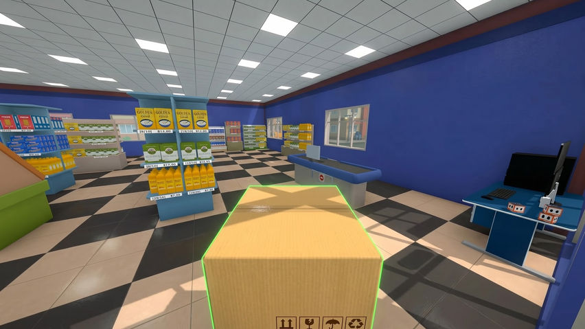 Supermarket Manager: VR Cashier