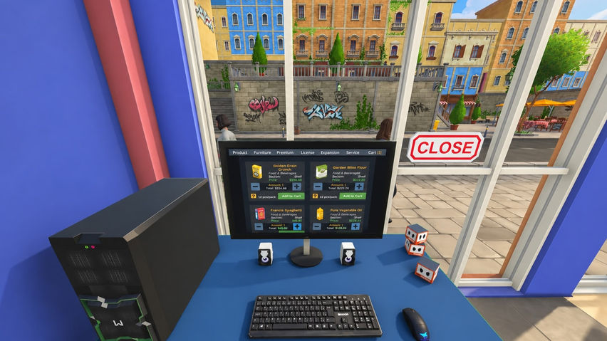Supermarket Manager: VR Cashier