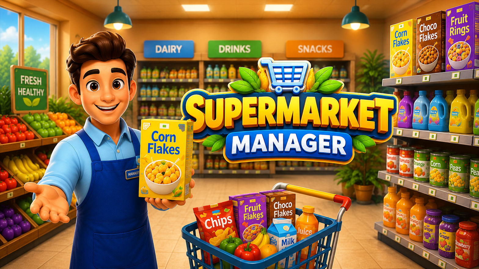 Supermarket Manager: VR Cashier