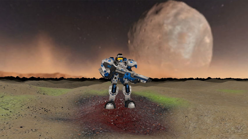 Arcade Shooter: Space Alien Sunrise
