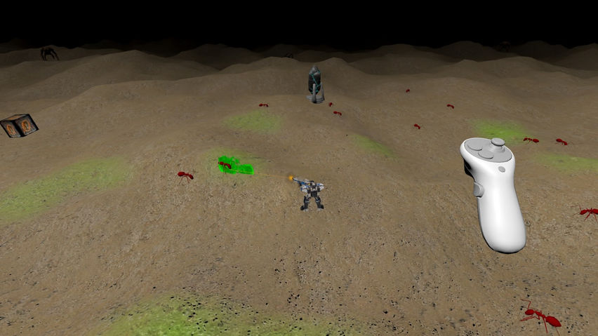 Arcade Shooter: Space Alien Sunrise