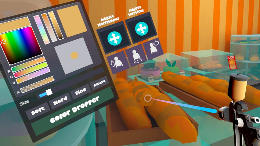 Hide and Paint VR