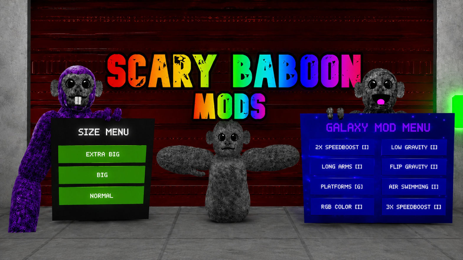 Scary Baboon MODSㅤ
