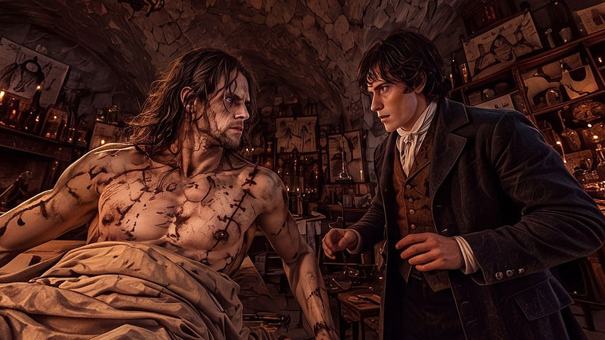 Frankenstein VR Story by Mary Shelley