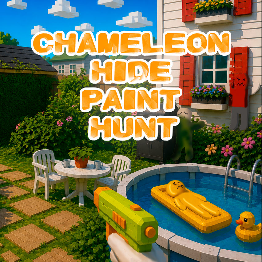 Chameleon Hide Paint Hunt