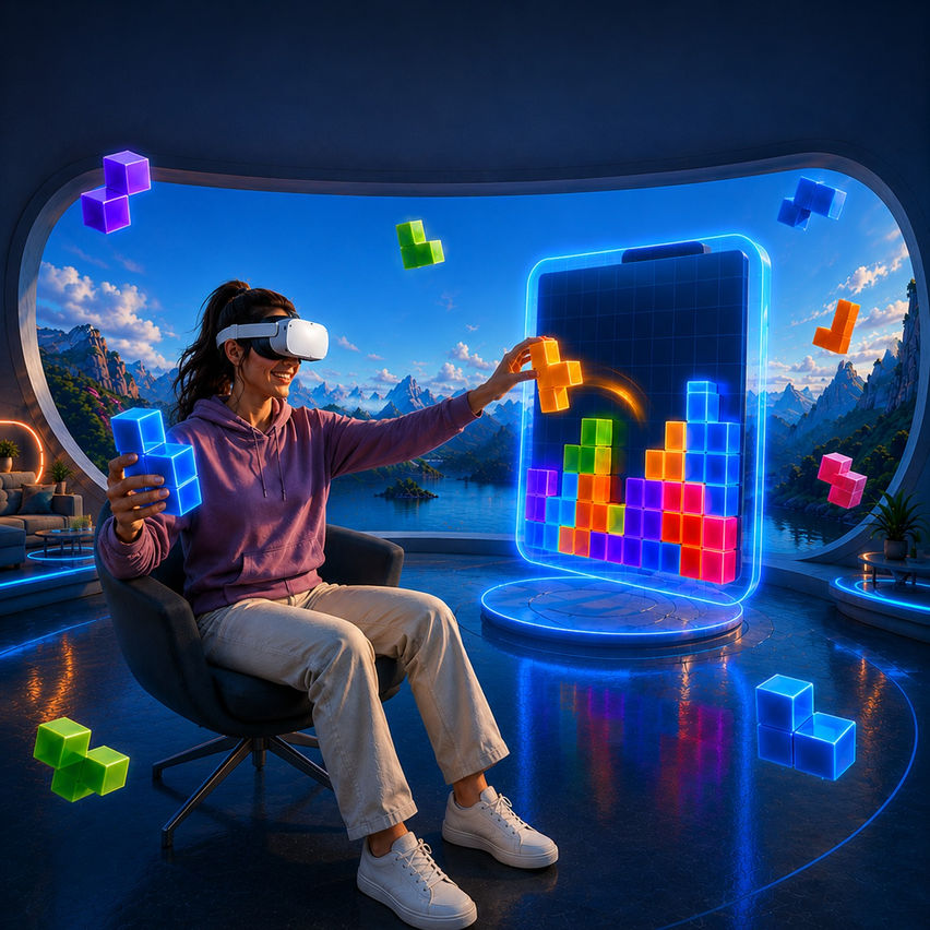 Brick Block Puzzle VR