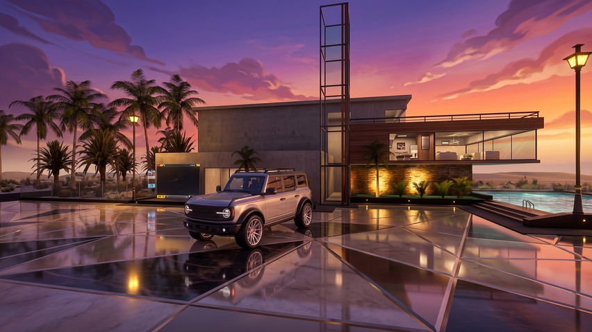 Prado Car Parking: VR Driving Simulator