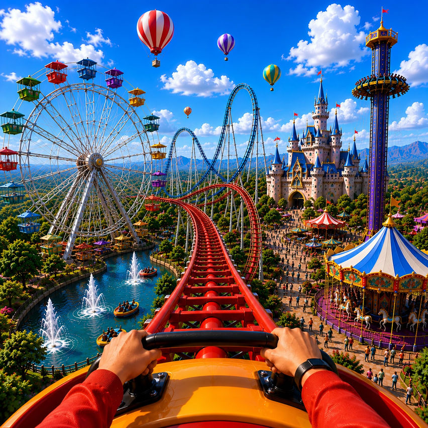 Toon Thrill Park VR